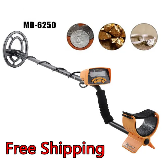 

MD-6250 PRO Underground Metal Detector MD6250 Professional Gold Detector Electronic Locator Gold All Metal Gold Digger