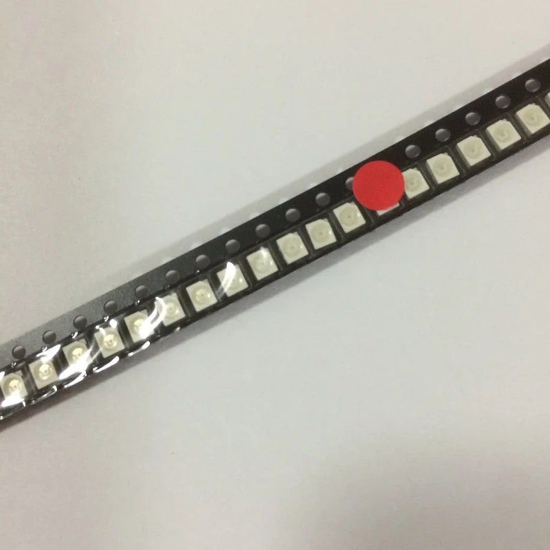 100 шт./лот 1210 SMD LED 3225 красный желтый синий зеленый белый оранжевый светоизлучающие