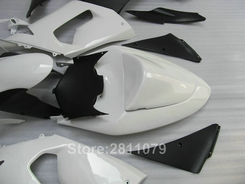 Набор обтекателей для Kawasaki Ninja ZX6R 05 06 Белый Черный Обтекатели 2005 2006 KY03 | Автомобили