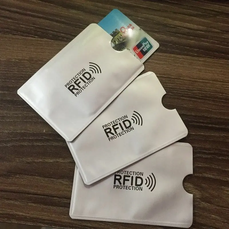 Yanzeo RFID экранированный рукав карты блокировка 13 56 МГц микросхемой чипом