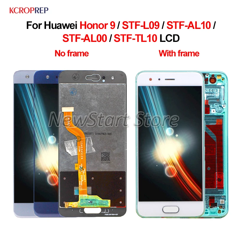 5 15 &quotдля Huawei Honor 9 ЖК-дисплей кодирующий преобразователь сенсорного экрана в