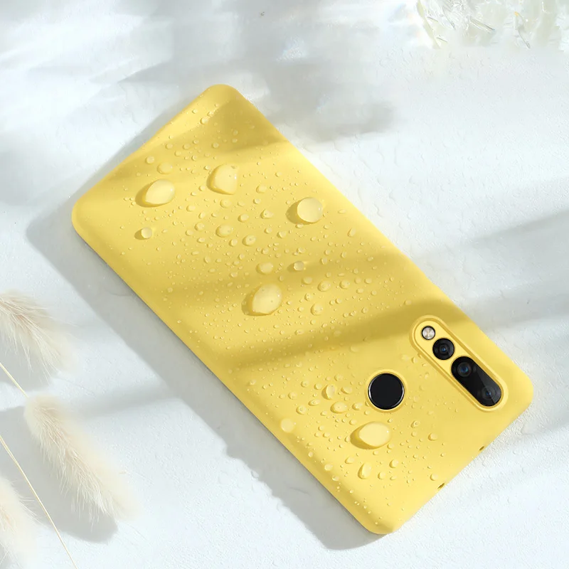 Чехол для huawei P Smart P Smart Plus Модный чехол s Liquid Silicone P Smart Z TPU Мягкий противоударный чехол Fundas