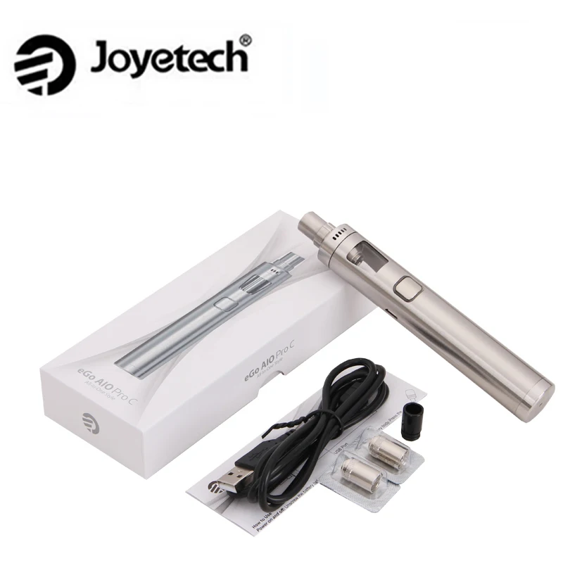 Оригинальный стартовый набор Joyetech eGo AIO Pro C Все в одном 4 мл питание подходит для