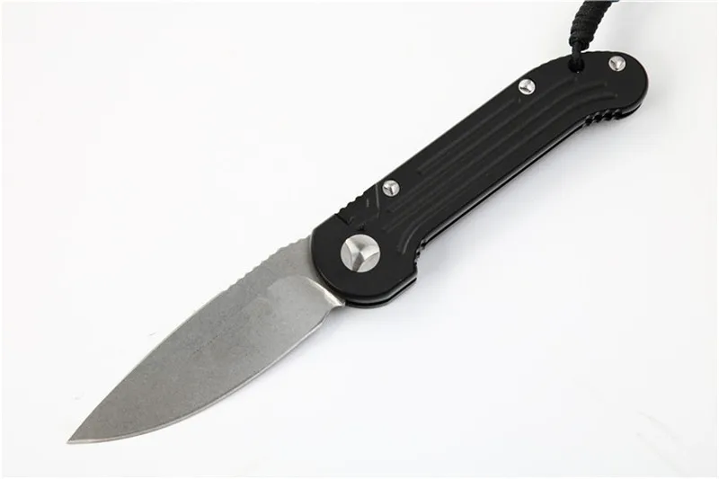 MIKER Новейший OEM LUDT Flipper складной Elmax лезвие с алюминиевой ручкой открытый
