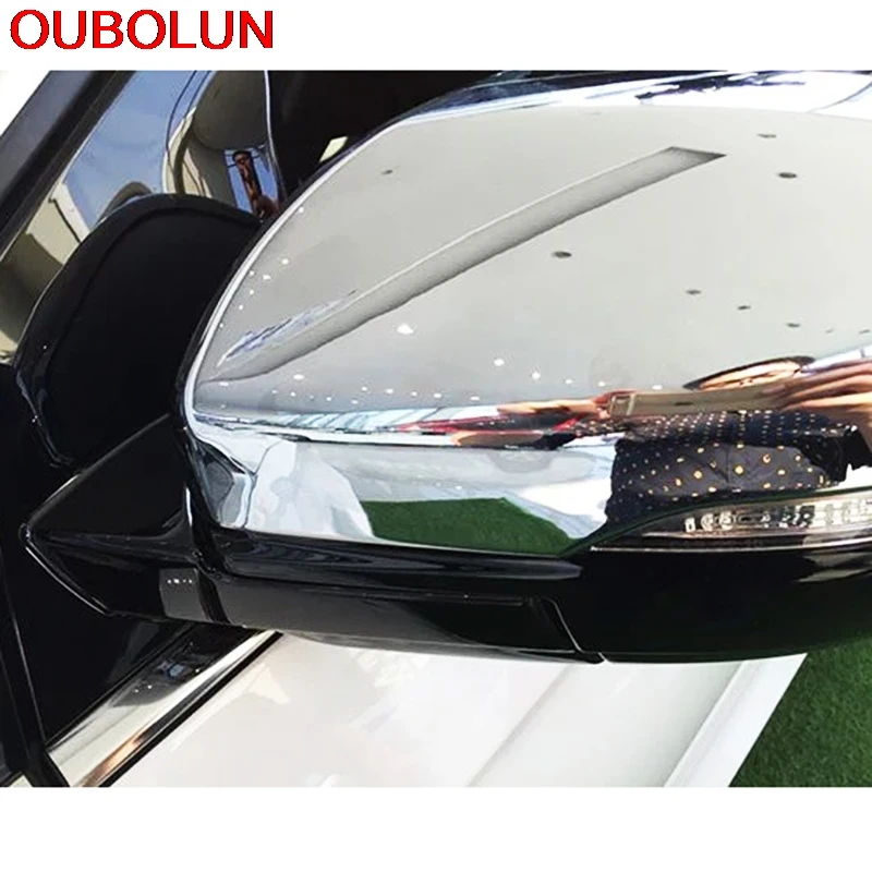ABS хром для Fit Ford Edge 2015 заднего вида боковой двери зеркальная Обложка отделка