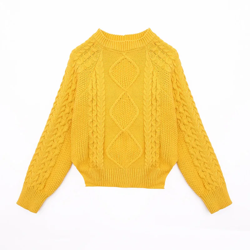 Осенний вязаный свитер для девочек с разрезом сбоку вязаные пуловеры Весенняя