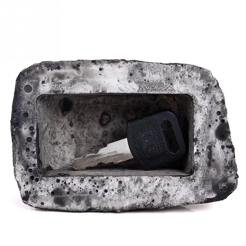 Key Box Rock Hide In Stone Security Safe Storage House Case Outdoor Fake Holder Garden Ornament 6x8x3cm | Безопасность и защита