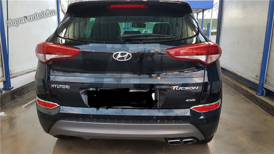 Lapetus задний бампер задние противотуманные фары рамка лампы Накладка 2 шт