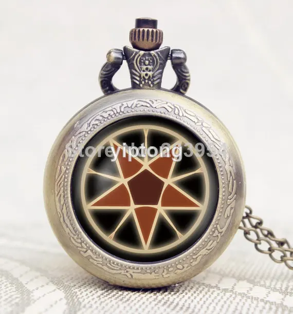 Карманные часы ручной работы 12 шт Себастиан Микаэлис Черный Дворецкий контракт