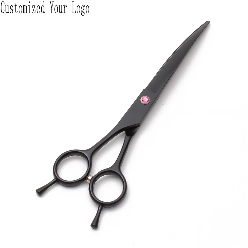 Левосторонние 7 &quotнержавеющие ножницы для животных обычные филировочные