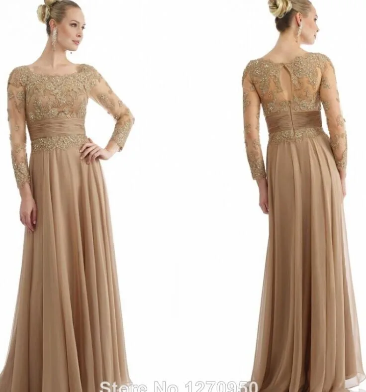 Новинка шифоновое элегантное платье для матери невесты/жениха с аппликацией из