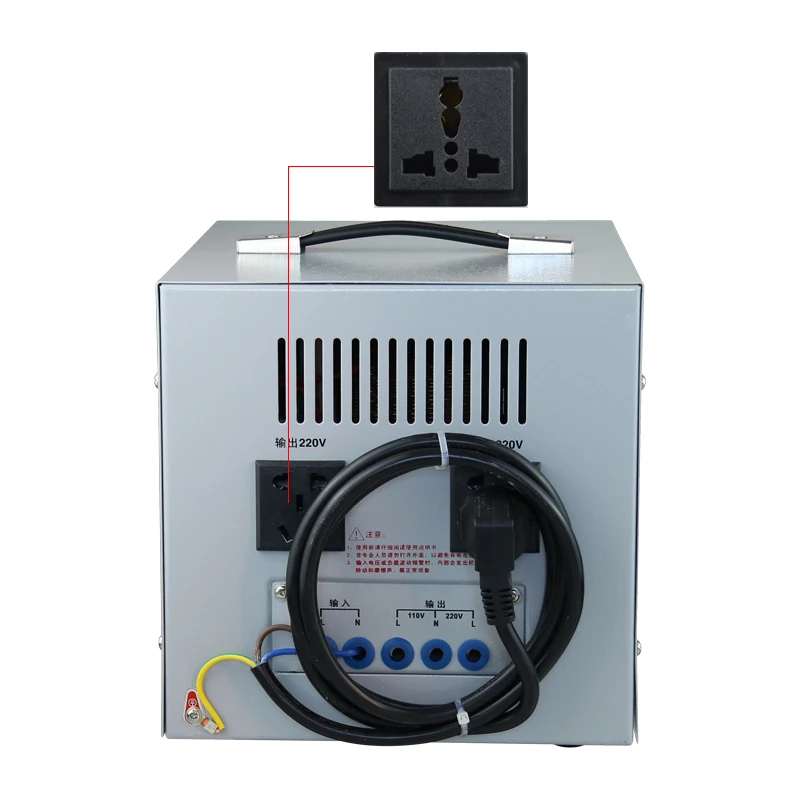 TND-3KVA цифровой дисплей 3 кВт автоматический стабилизатор напряжения 3000 Вт компьютер 220 в холодильник vнапряжение стабилизатор однофазный