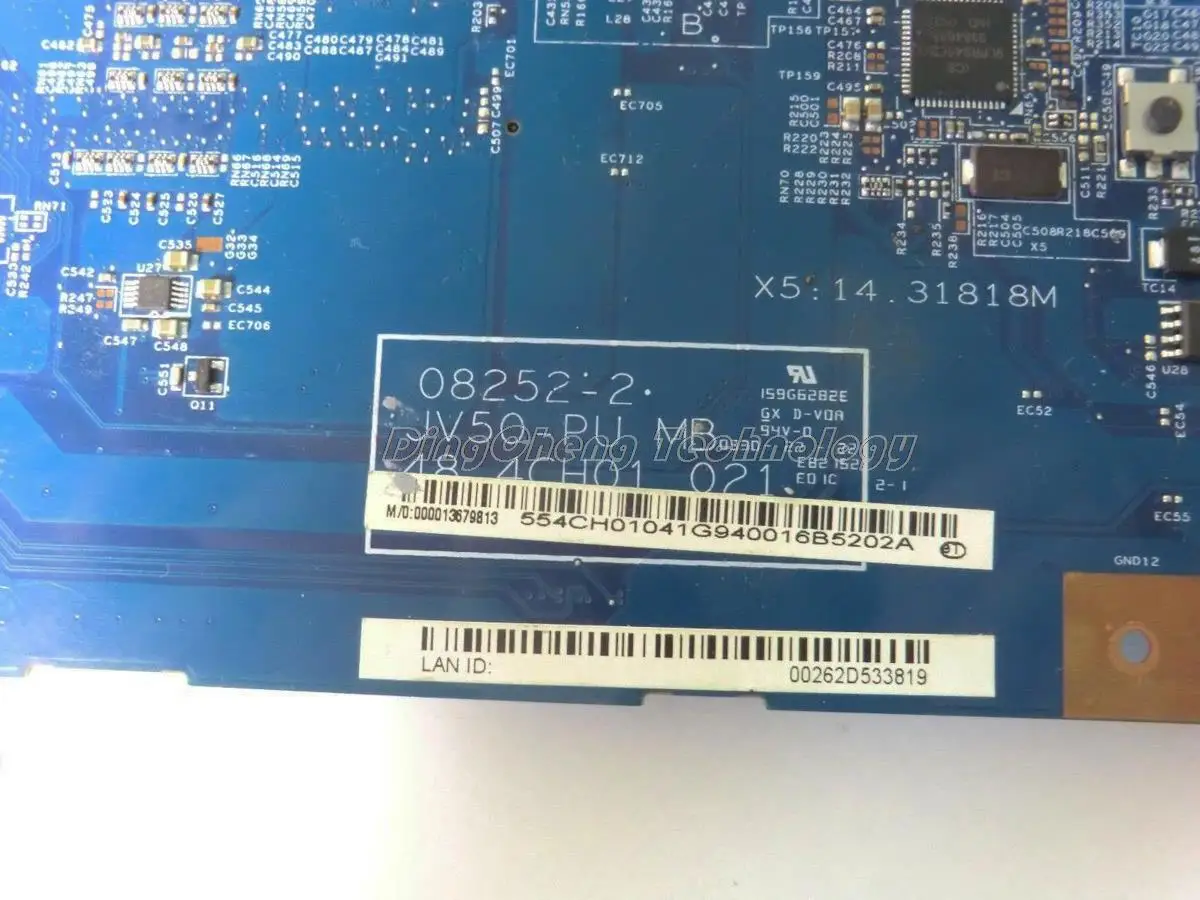 Оригинальный материнская плата для ноутбука Acer 5536 JV50-PU MB 48.4CH01.021 DDR2 Мб. P4201.004