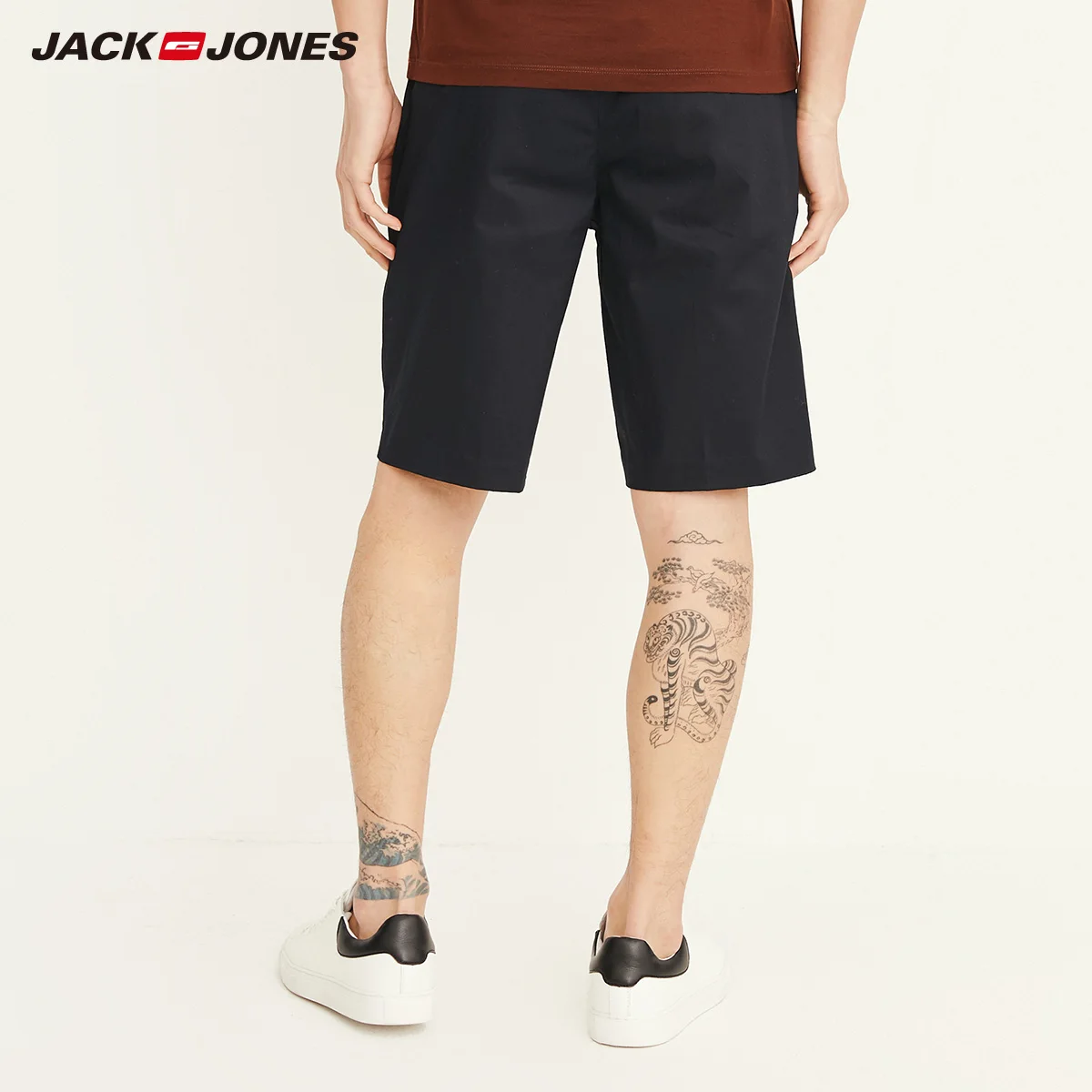 JackJones мужские повседневные летние брюки до колена на шнурке | 217315504 Мужская одежда