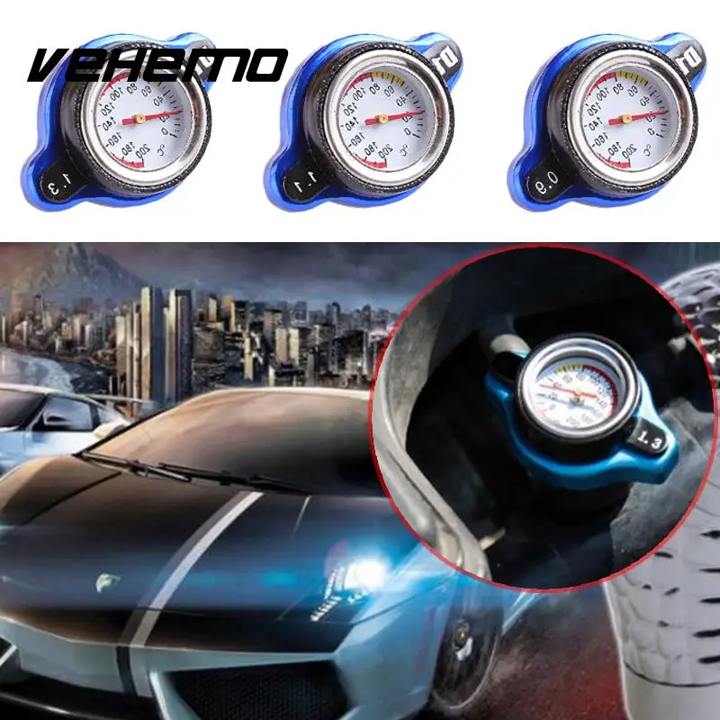 Vehemo 1 бар крышка радиатора для машины датчик температуры авто прочная автомобиля