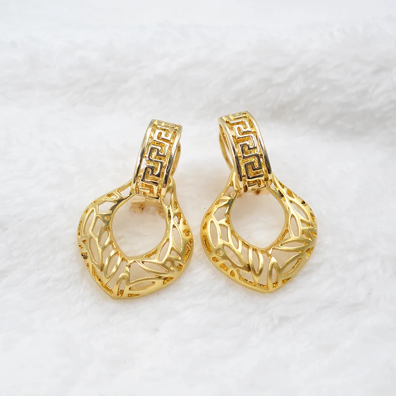 ZEADear Ювелирные Изделия Ожерелье Серьги Кулон Наборы Для Women18K Позолоченный Сплав