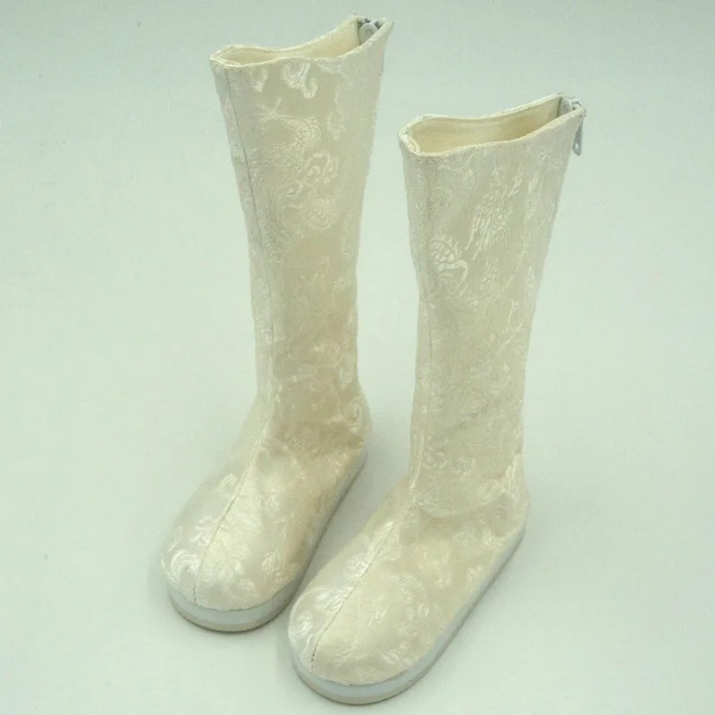 

BJD boot china ancient style white color - uncle strong uncle sooms id