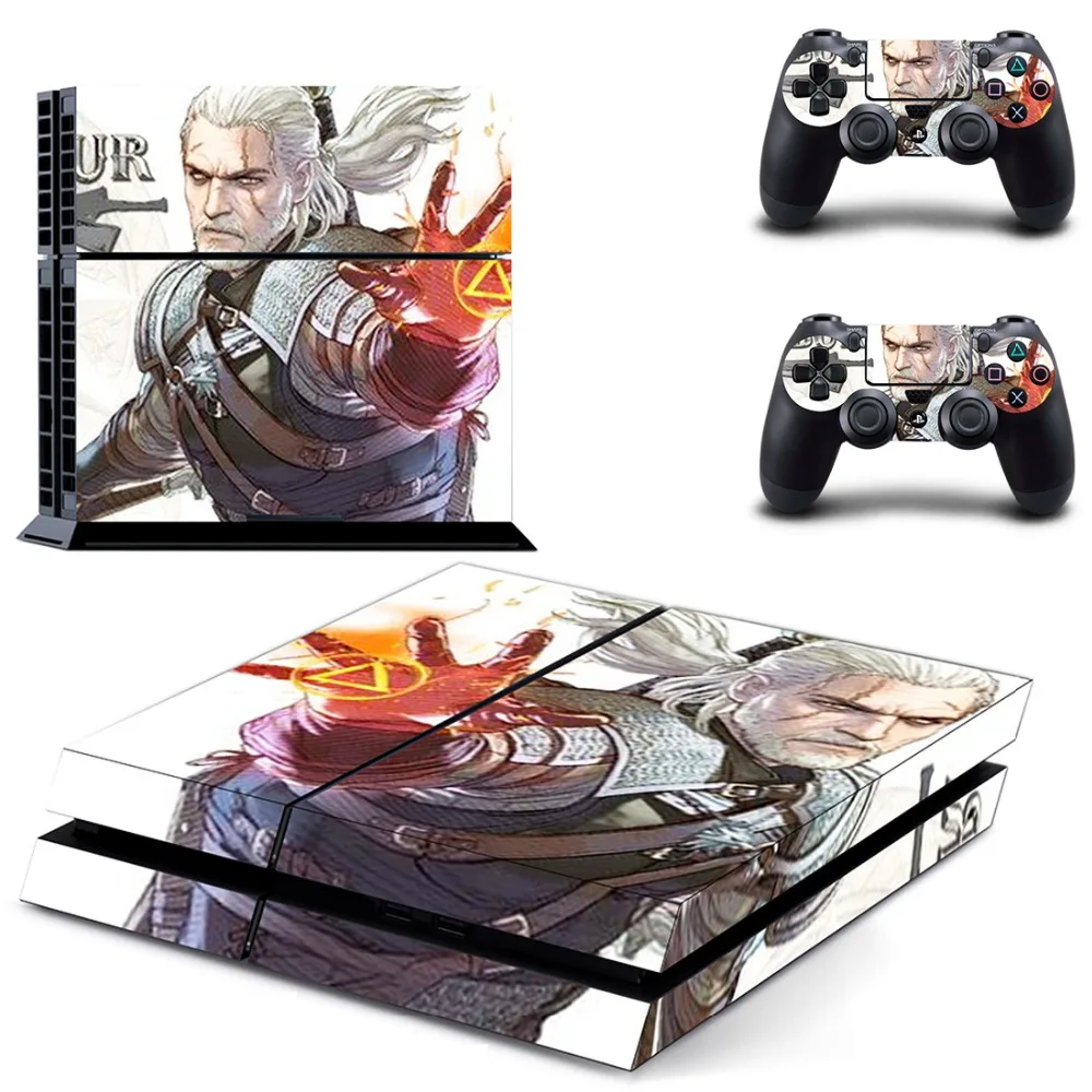 Наклейка на кожу PS4 Soul Calibur VI Виниловая наклейка для консоли Playstation 4 и 2