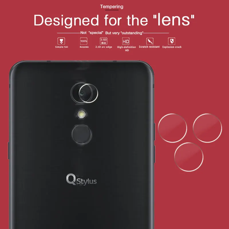 Ультратонкая Защитная пленка для задней камеры из закаленного стекла LG Q STYLUS Q9 ONE