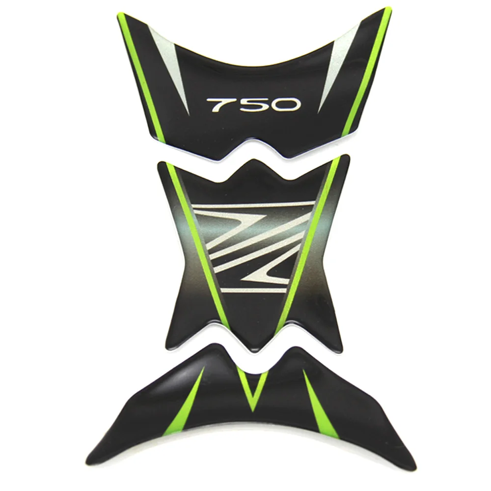 Мотоцикл 3D Z эмблема Танк Pad Защитная Наклейка для Kawasaki Z1000 Z900 Z800 Z750 Z650 универсальная наклейка