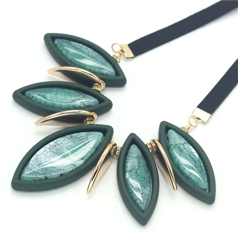 Ювелирные изделия adolph Boho Extendy Geometry Stone колье Женские аксессуары Модное Длинное