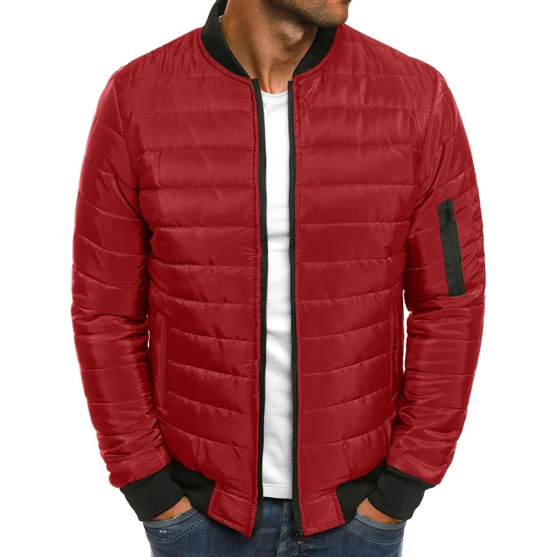 ZOGAA Men Winter Jackets Casual Parkas Windbreak Solid Quality Thicker Coats Hooded Slim Fit Fashion Brand Clothing | Мужская одежда