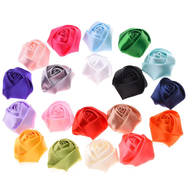 10 шт. искусственные розы для волос |