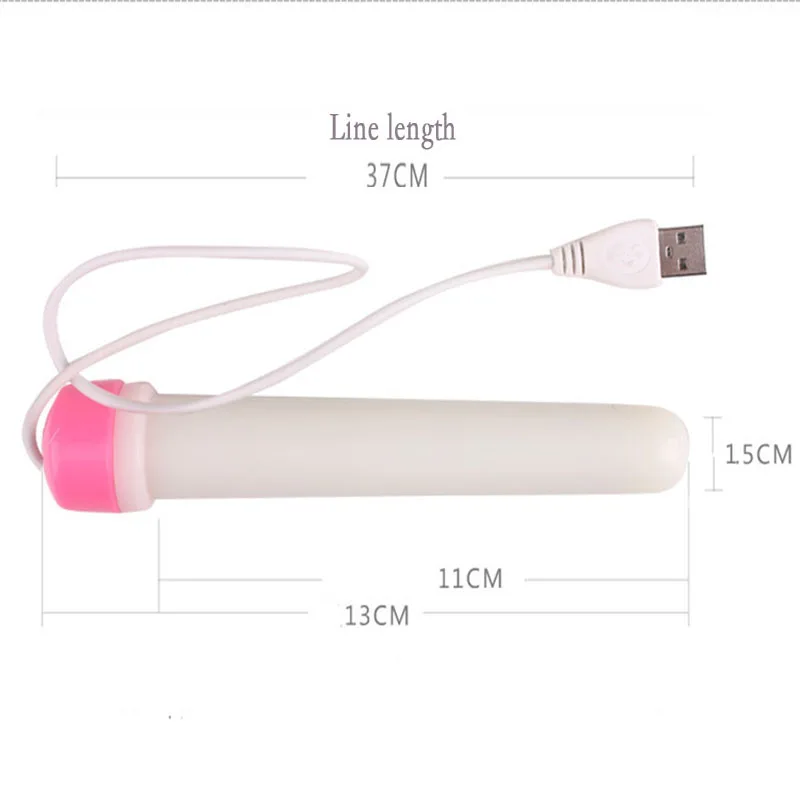 Нагревательная Удочка с USB-разъемом для мастурбации игрушка-киска мужчин