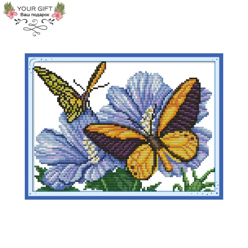 

Набор для вышивки крестиком Joy Sunday DA238 14CT 11CT