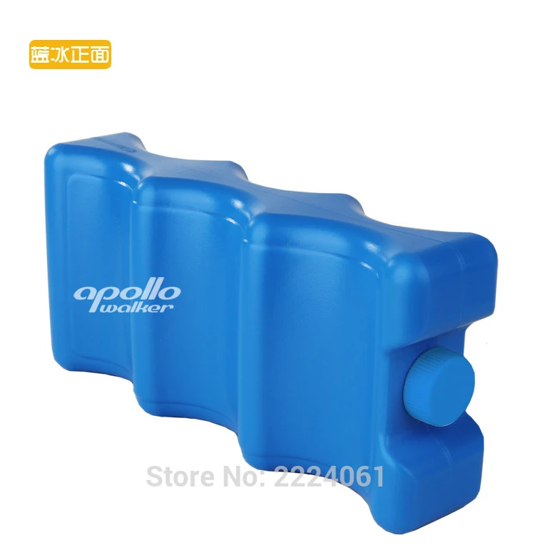 Новинка, HDPE, ледяная вода, одиночная, двусторонняя, волнистая, тип, ледяная коробка, сумка-холодильник, большая емкость, 800 мл, 600 мл, Абсорбирующая полимерная смола