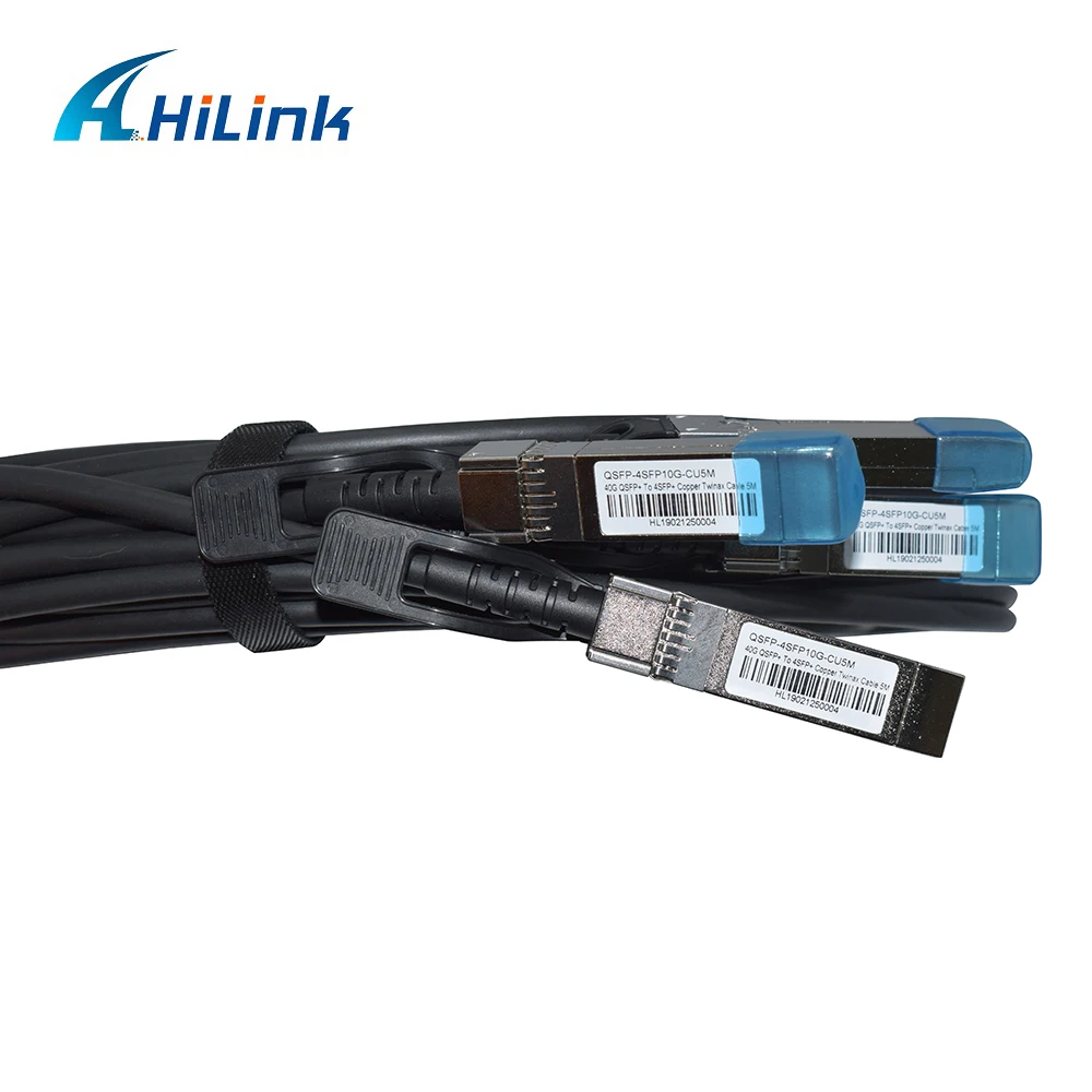Бесплатная доставка! QSFP 4SFP10G CU5M 40G до 4xsfp + 5M DAC Пассивный кабель|Кабели связи| |