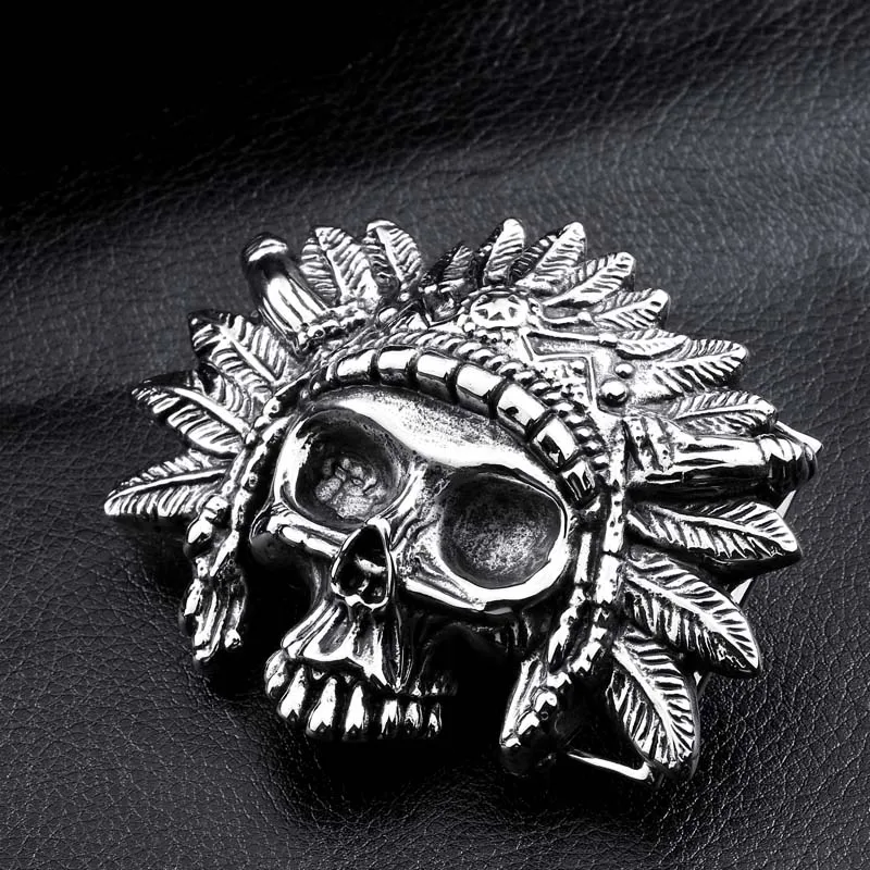 Стальной солдат Прямая поставка и оптовая продажа стальной панк-ремень с пряжкой