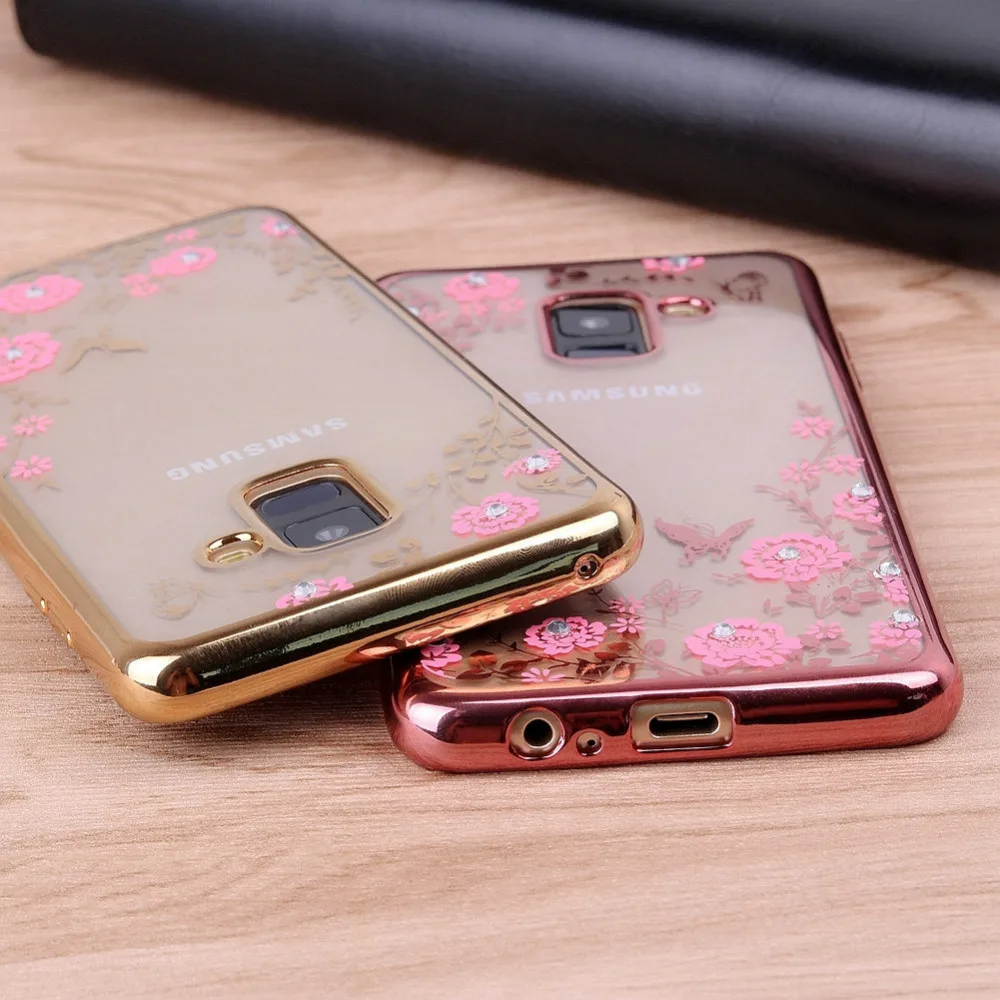 Garden Series TPU Soft Case for Samsung Galaxy Note 9 A9 A8 A6 Plus 2018 J2 J3 J4 J6 J8 S9 J7 Prime 2 Neo |