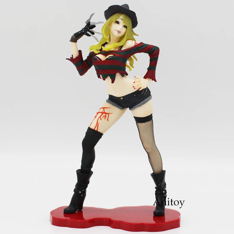 Freddy Vs. Jason bisuhujo статуя Фредди Крюгер ужас bisuhujo ПВХ фигурка игрушка 21 см