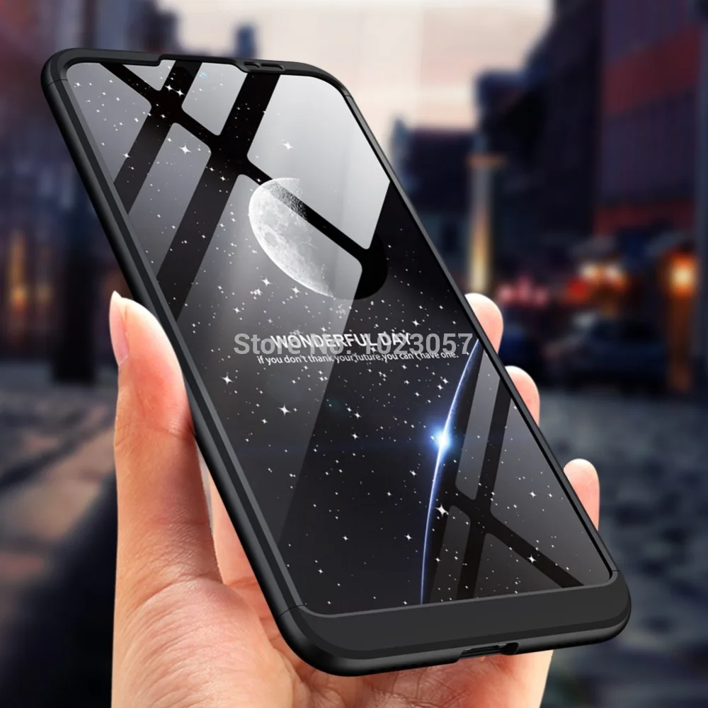 Чехол для Xiaomi Redmi 7 ударопрочный матовый чехол с полной защитой на 360 градусов