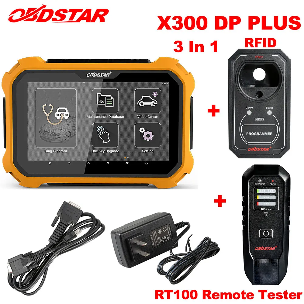 Новый программатор OBDSTAR X300 DP PLUS A & C для автомобильных ключей с иммобилайзером +