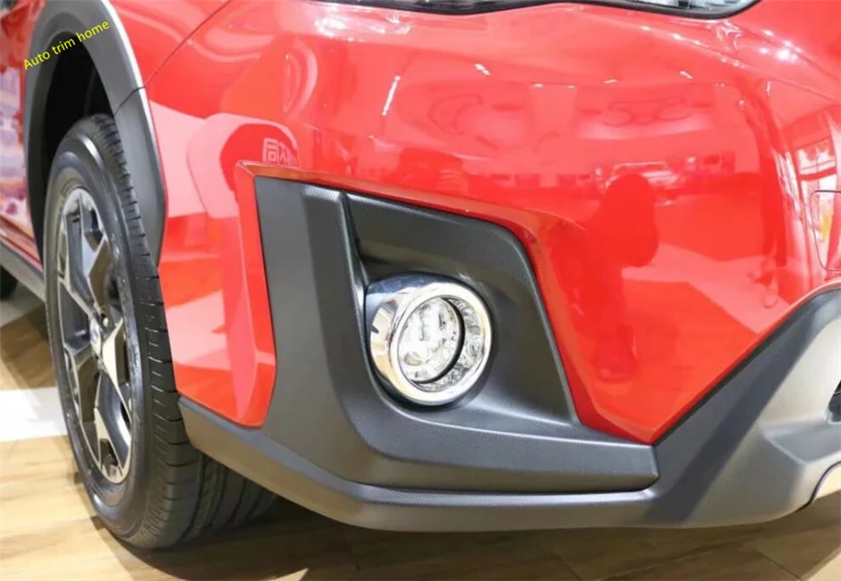 Передние противотуманные фары Lapetus защитный кожух для фар Subaru XV Crosstrek 2017 2018 2019 ABS