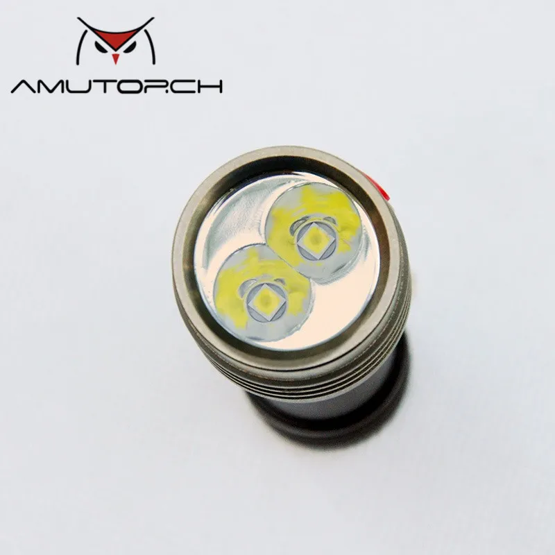 Amutorch AX3 2x XP L HD 2500LM EDC 18650 светодиодный фонарик наружный мини фонарик|Фонарики и