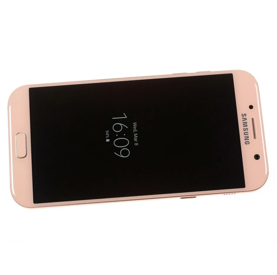 Оригинальный мобильный телефон Samsung Galaxy A7 Duos (2017) A720FD Exynos восемь ядер две SIM карты 3