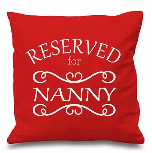 Забавные наволочки для няни подушек подарки Анны Гран 18 дюймов домашний декор с