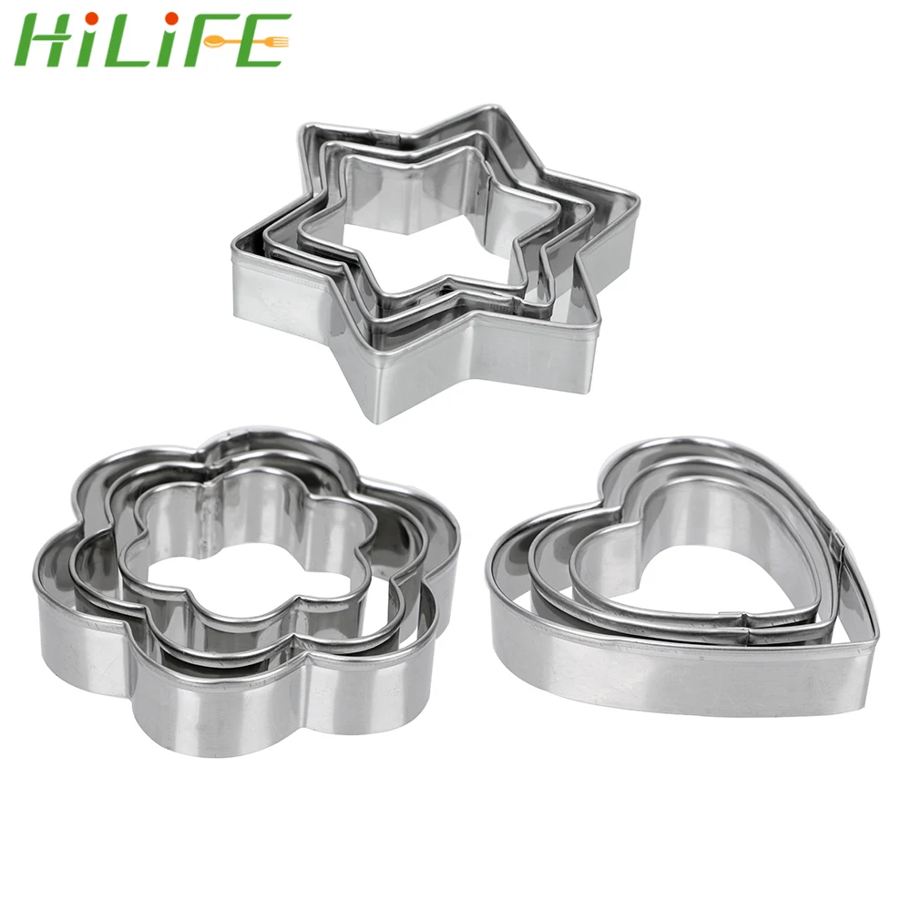 HILIFE 3 шт./компл. Форма для яиц резак печенья форма выпечки сделай сам из