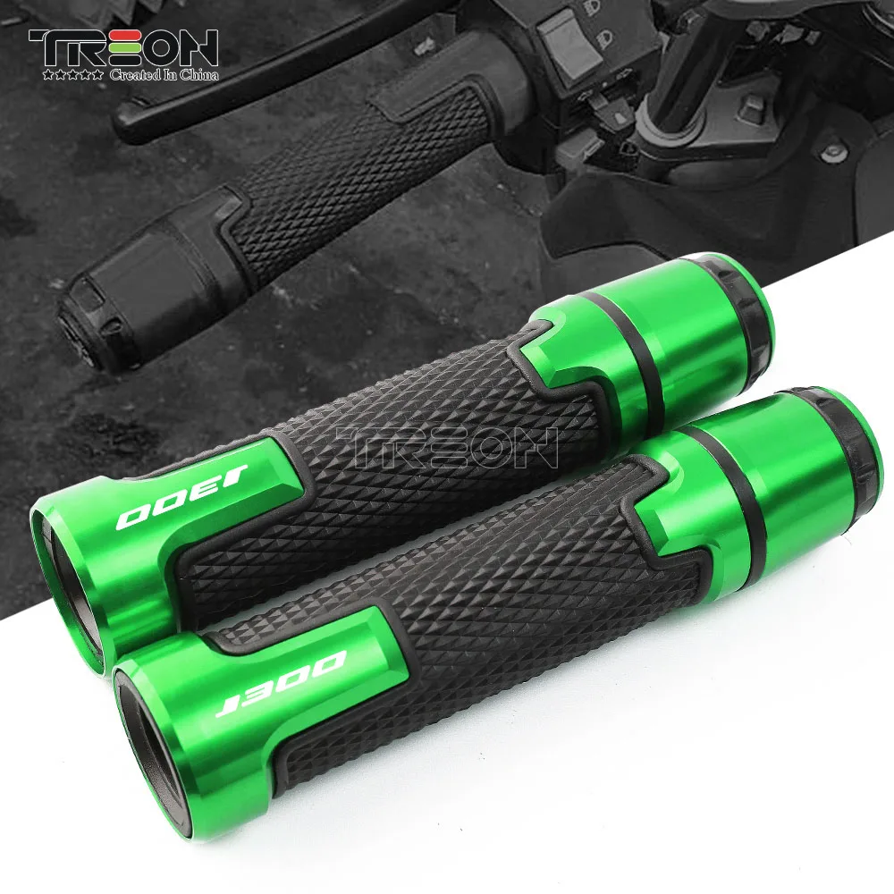 Для мотоциклов KAWASAKI J300 2015 2018 ручки для руля мотоцикла CNC алюминиевые концы защиты