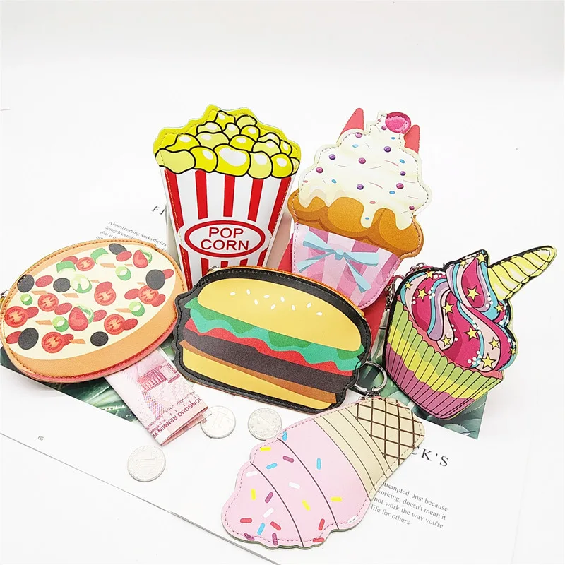Want Go Kawaii 3D Хлеб дизайн детский кошелек милый кошелек для монет, Сумочка кожаный маленький кошелек для девочек мини клатч ключ сумка для хранения