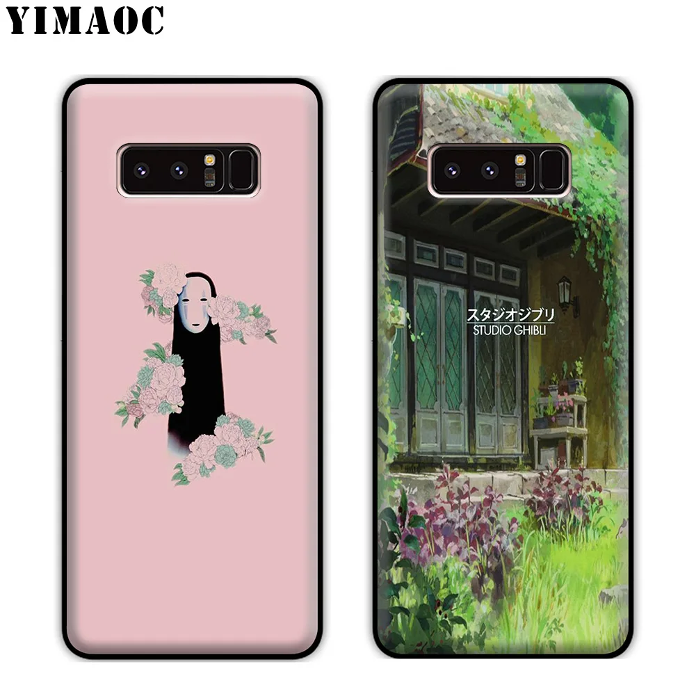 YIMAOC Studio Ghibli Anime Soft Silicone Case for Samsung Galaxy S10 S10e S9 S8 Plus S7 S6 Edge J6 Cover |