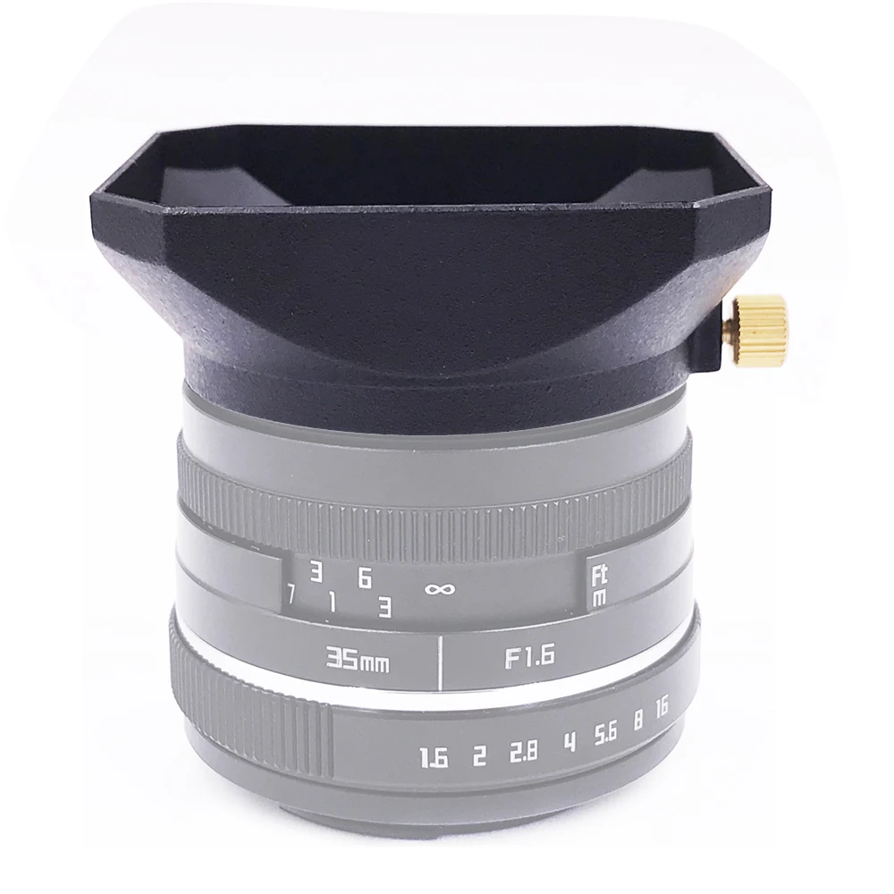 37 39 40 5 43 46 49 52 55 58 мм квадратная форма бленда объектива для Fuji Nikon микро Одиночная
