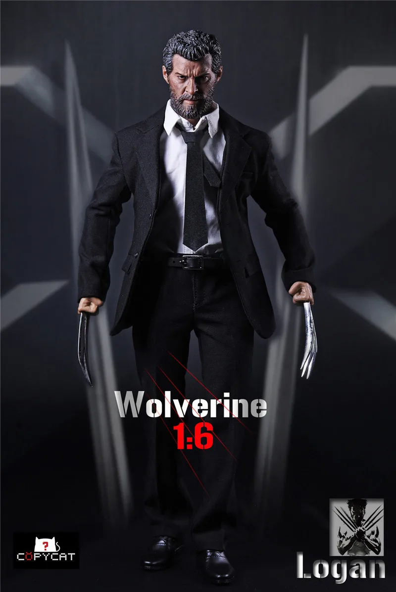 Модель 1/6 мужская одежда X Men костюм Росомаха Логан Набор фигурок для 12 дюймов экшн