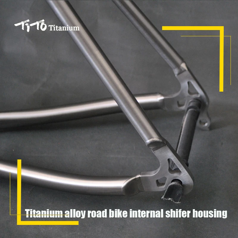 Бесплатная доставка! Рама для горного велосипеда TiTo titanium 700C внутренний корпус из