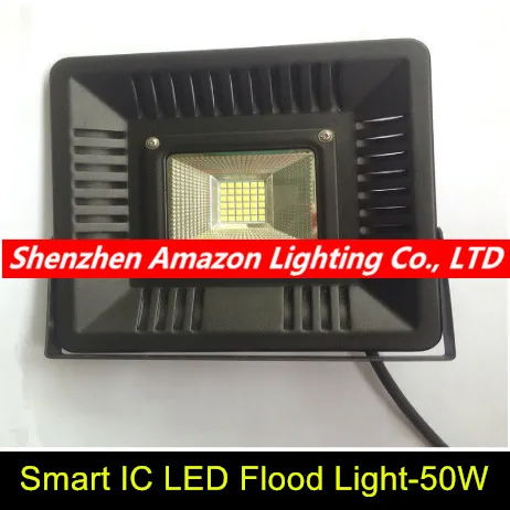 

New Arrival LED FloodLight 30W 50W 220V IP65 Waterproof Smart IC LED Flood Light Spotlight Outdoor Wall Lamp Garden Projectors