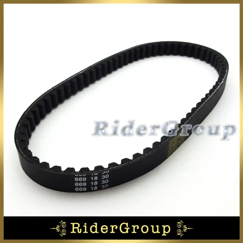 669 18 30 ПРИВОДНОЙ РЕМЕНЬ CVT для китайских GY6 49cc 50cc 80cc двигатель Roketa Sunl Vespa Jonway Znen Jmstar