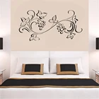 Цветочный орнамент, узор, настенная наклейка, цветочное украшение для комнаты, настенные Стикеры, украшение для дома, гостиной D039